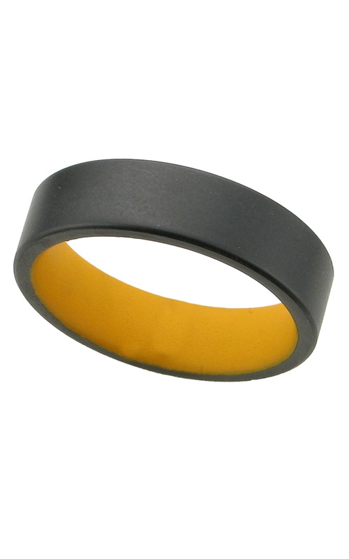 6MM BLK ZIRCONIUM W/DEWALT YELLOW SLEEVE BAND 6MM BLK ZIRCONIUM W/DEWALT YELLOW SLEEVE BAND