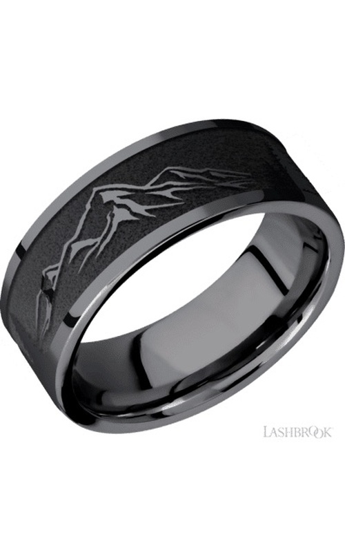 TANT/MOUNTAIN SCENE BLACK