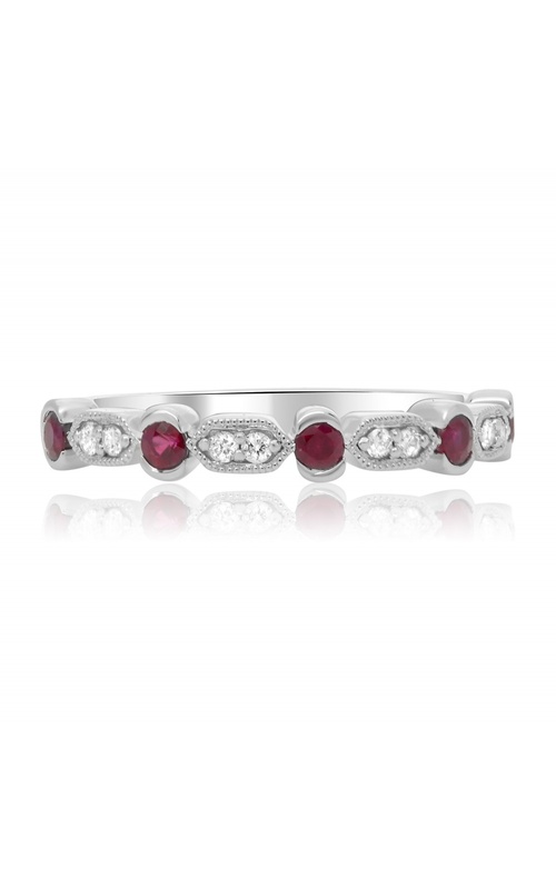 .19CTW DIA RUBY BAND