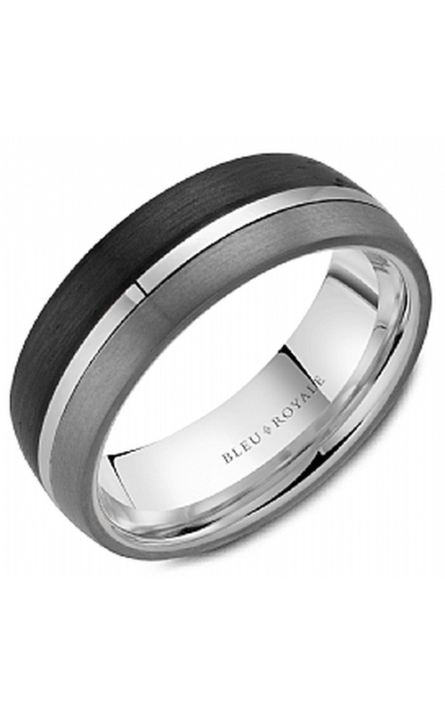 7.5MM 14KW/Forged carbon/Tantalum round profile band