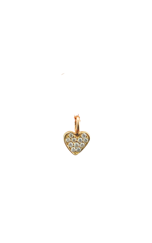 10KY 11=.06CTW HEART PENDANT