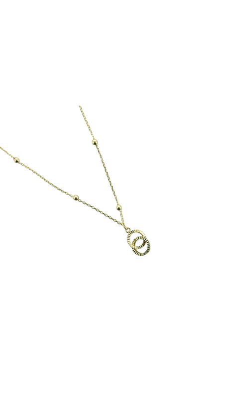 DETAILED CIRCLE NECKLACE 18
