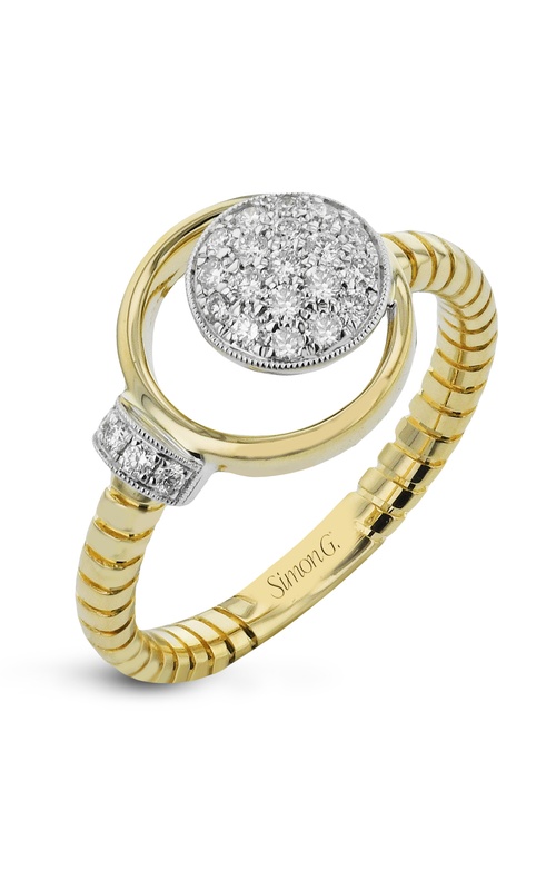 18KTT 23=.22CTW Fashion Ring
