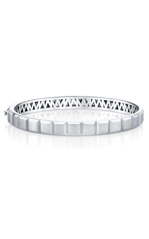 14KW OVAL BANGLE BRACELET