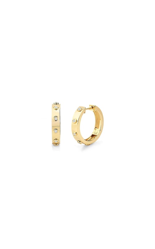 12=.10CTW SI G-H 14KY HUGGIE EARRINGS 12=.10CTW SI G-H 14KY HUGGIE EARRINGS