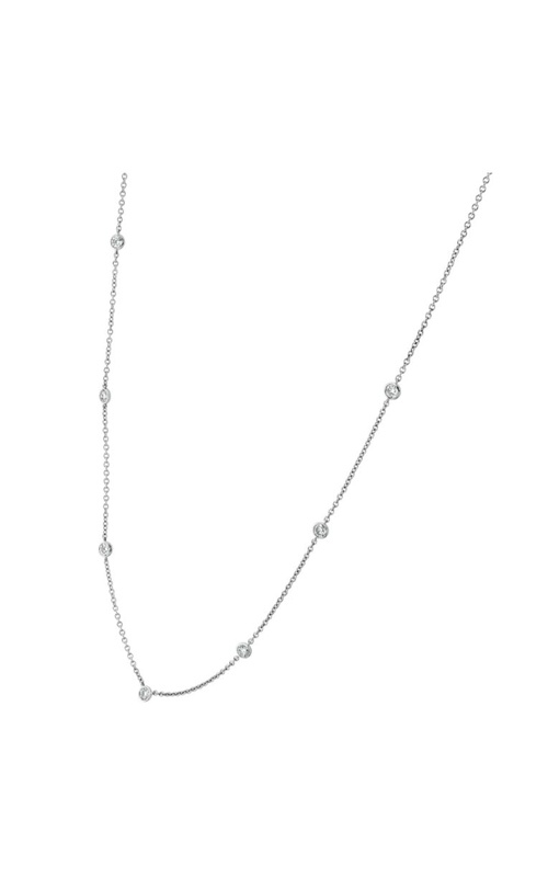 18KW 7=.50CTW SI GH  NECKLACE 18KW 7=.50CTW SI GH  NECKLACE
