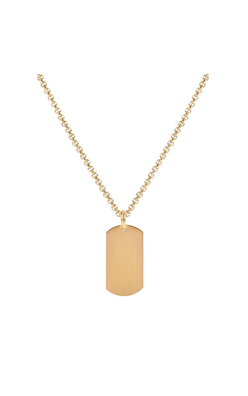 S.STEEL DOG TAG W/ CHAIN