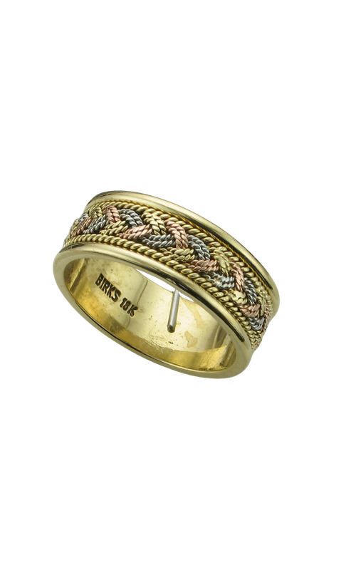 18KT TRIGOLD GTS WEDD BAND