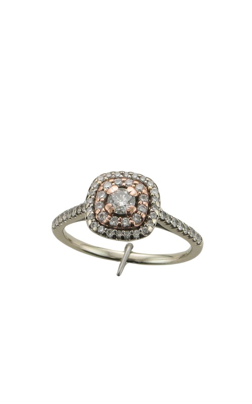 APRX .56CTW I1 HIJ 14KR/W ENG RING
