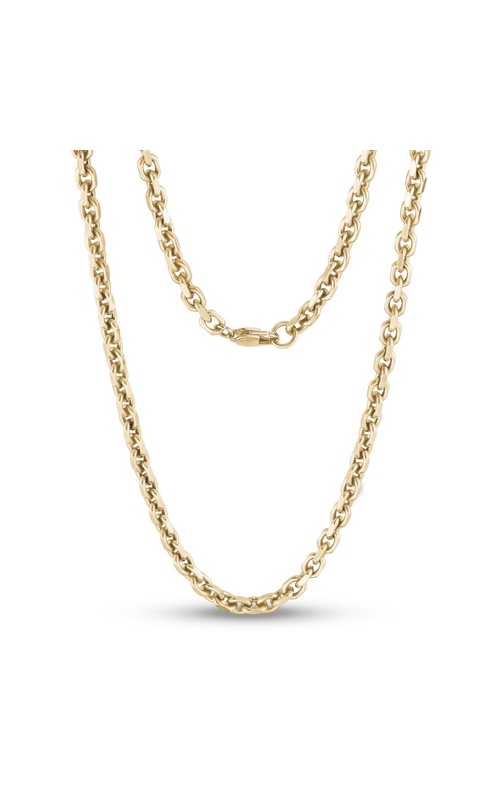 5MM ANCHOR LINK GOLD STAINLESS STEEL CHAIN 24