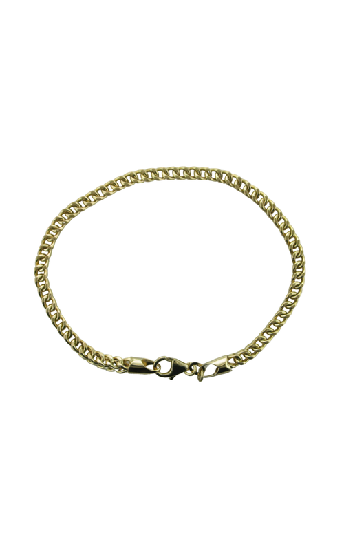 8 18KY SQUARE FOXTAIL BRACELET