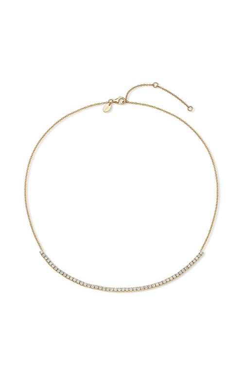50=1.29CTW 18KY UNIFORM 1/4 LINE PENDANT NECKLACE