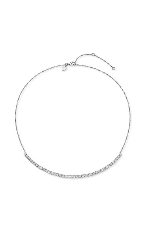 40=2.01CTW 18KW UNIFORM 1/4 LINE PENDANT NECKLACE