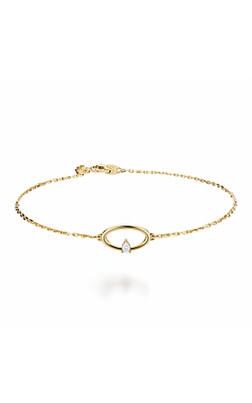 .06TW SI2 GH PEAR 14KY BRACELET .06TW SI2 GH PEAR 14KY BRACELET