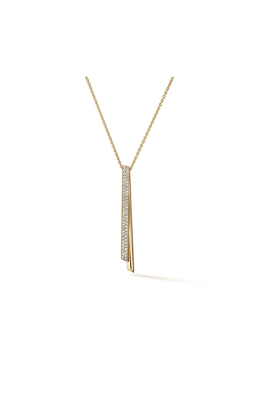 18KY 64=.47CTW GH/VS PENDANT