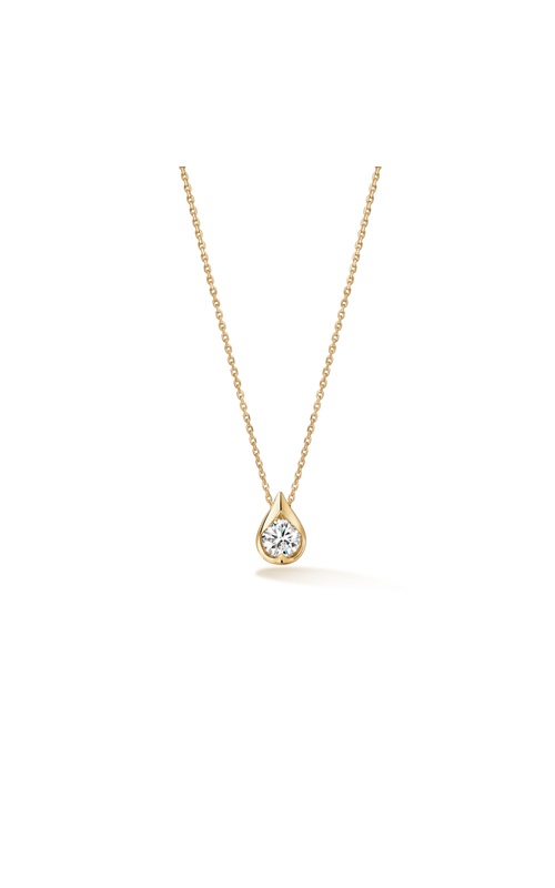 .27CTW VS/GH 18KY SINGLE DIA PENDANT NECKLACE