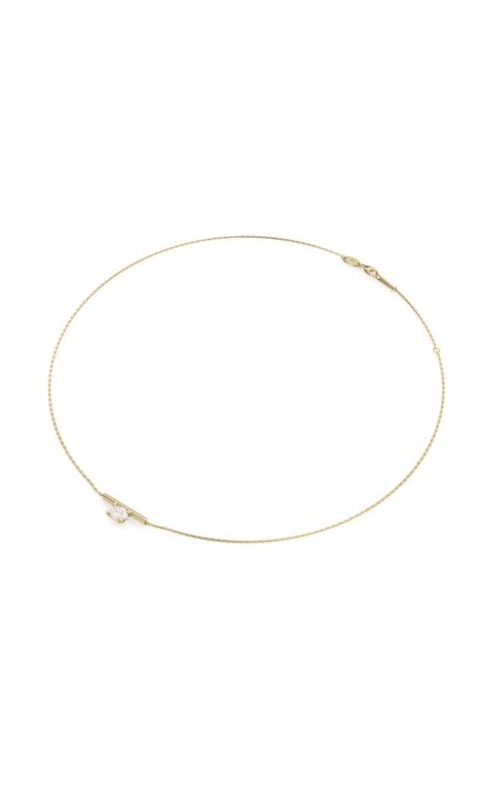 1=.70CTW LAB 10KY OVAL NECKLACE