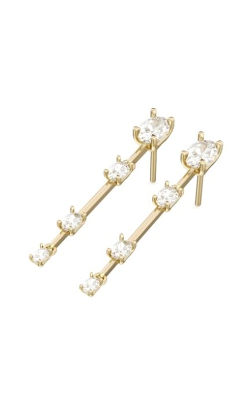 8=1.612CTW LAB 10KY DROP EARRINGS