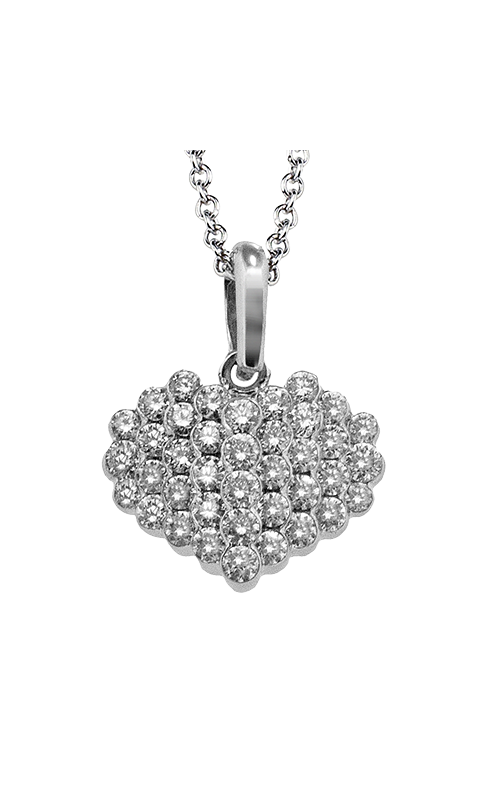 39=.48TW VS-G 18KW PENDANT NECKLACE
