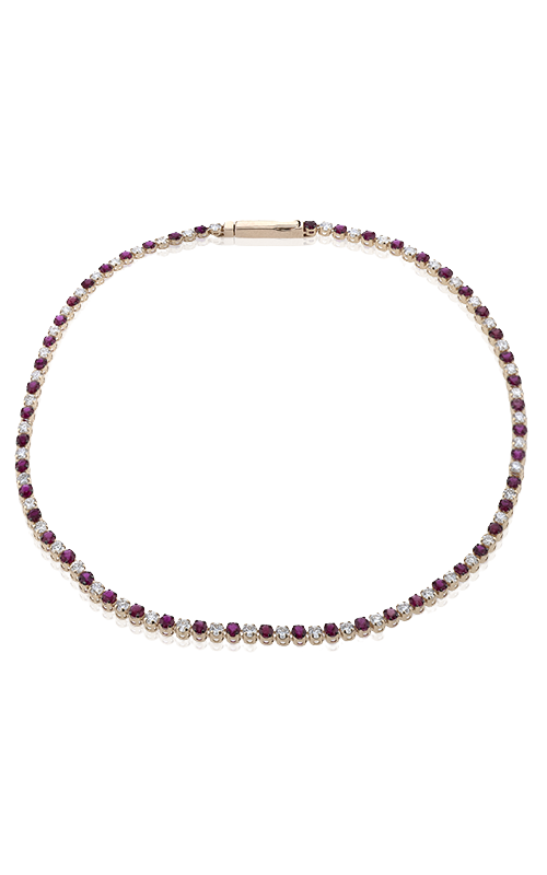 69=2.14CT VS-G 14KY TENNIS COLOR BRACELET 7