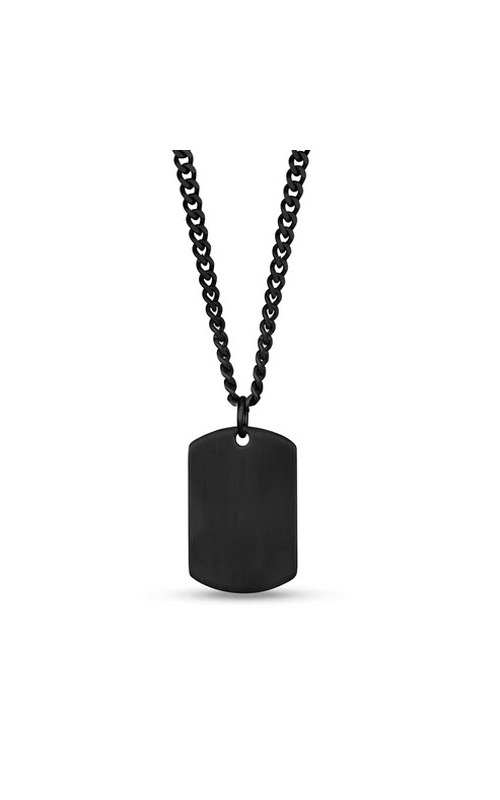 BLK DOG TAG AND CHIAN 24