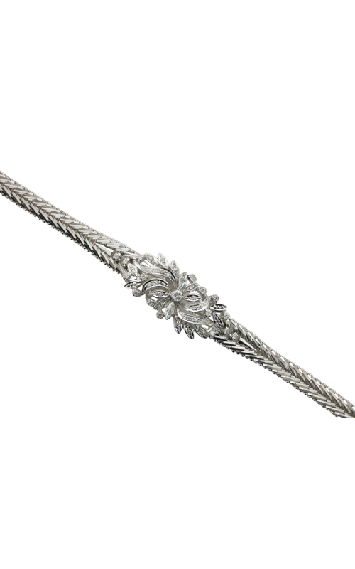 18KW .55CTW DIA BRACELET