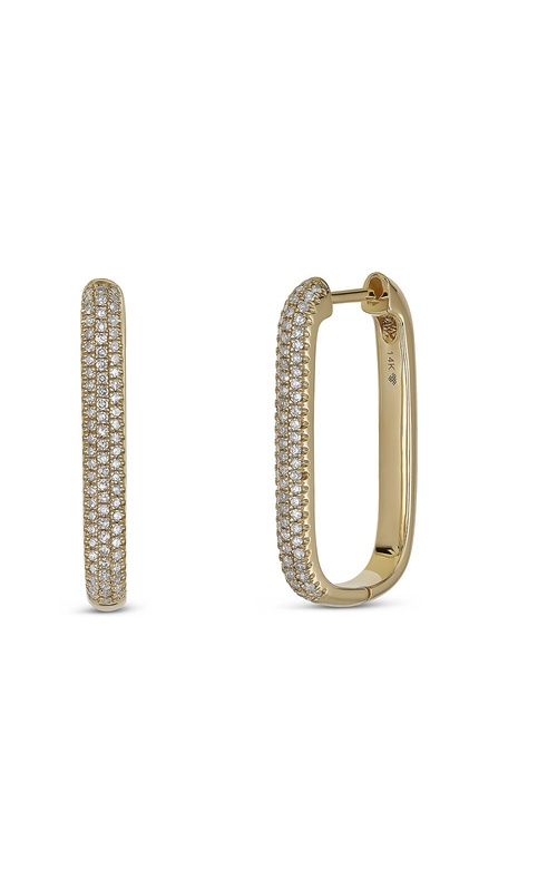 .40CTW PAPER CLIP HOOP