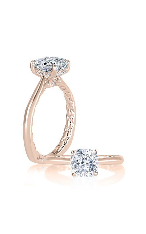 A JAFFE DIAMOND SEMI MOUNT