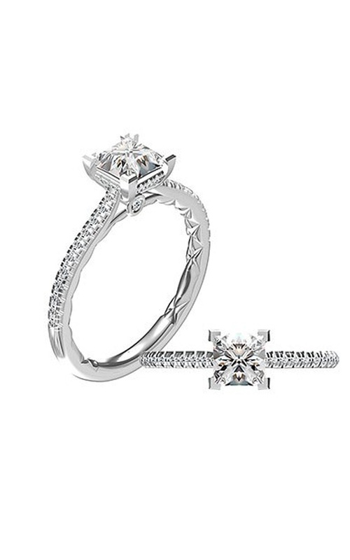 A JAFFE DIAMOND SEMI MOUNT