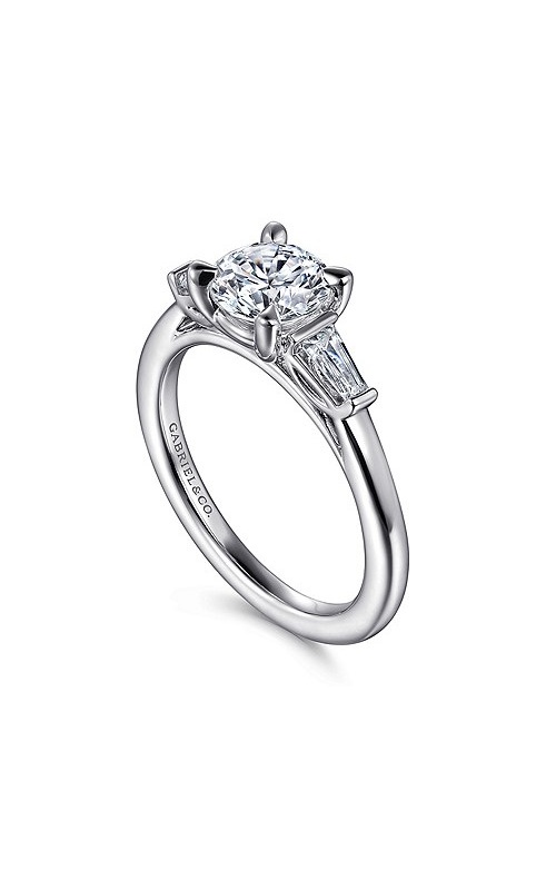 DIAMOND 3-STONE SEMI MOUNT