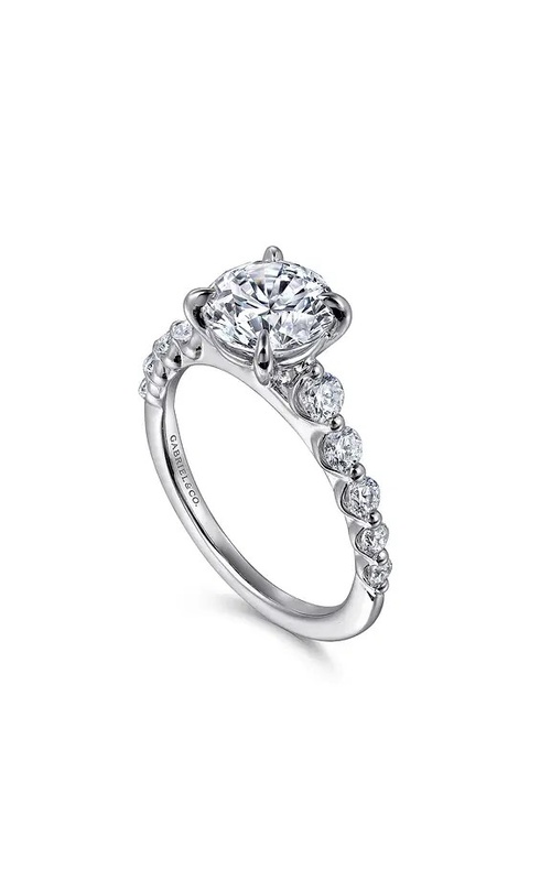 14K White Gold Engagement Ring ER16272R6W44JJ.CSCZ