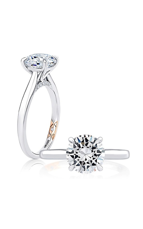 A JAFFE DIAMOND SEMI MOUNT