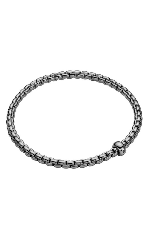 FOPE FLEX'IT BRACELET WITH SOLITAIRE DIAMOND RONDEL