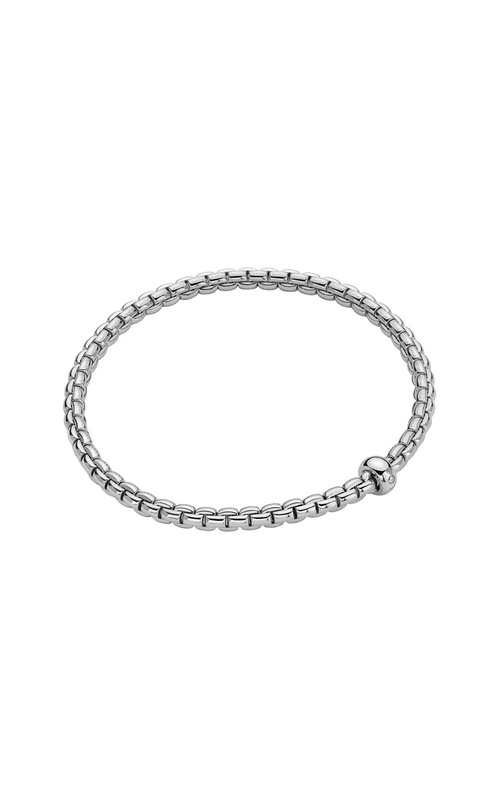 FOPE FLEX'IT BRACELET WITH SOLITAIRE DIAMOND RONDEL