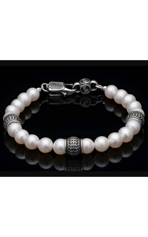 WILLIAM HENRY PEARL BEADED BRACELET