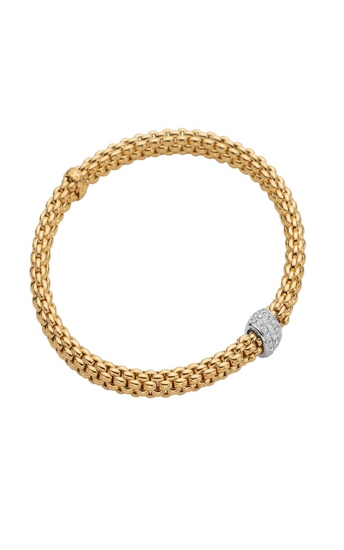 FOPE FLEX'IT BRACELET WITH DIAMOND RONDEL
