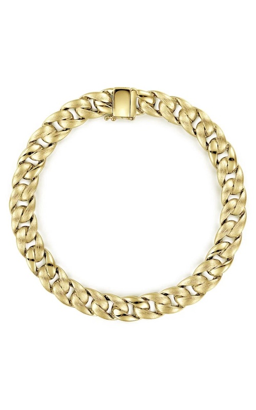 MENS FLAT HEAVY CHAIN BRACELET