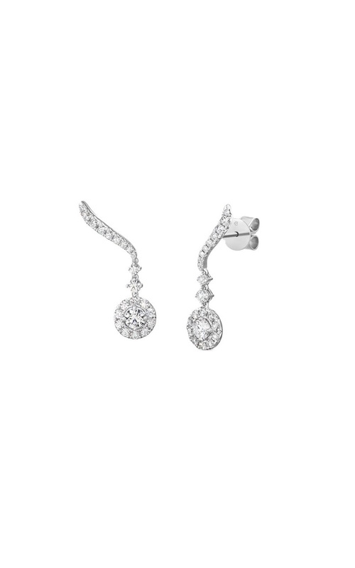 HEARTS ON FIRE DIAMOND DROP EARRINGS
