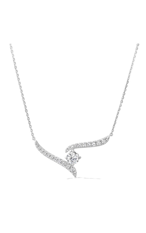 HEARTS ON FIRE DIAMOND CROSSOVER STATION NECKLACE