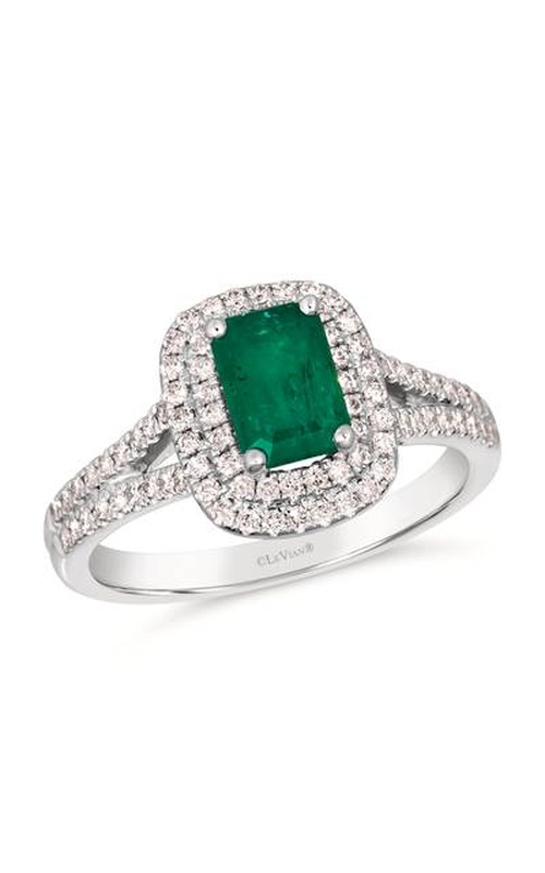 LE VIAN COSTA SMERALDA EMERALD AND DIAMOND RING