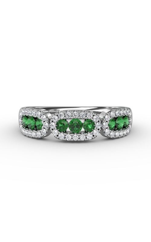 FANA EMERALD AND DIAMOND BAND