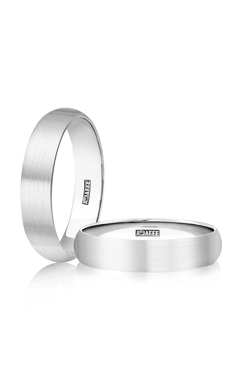 A JAFFE GENTS DOMED BAND