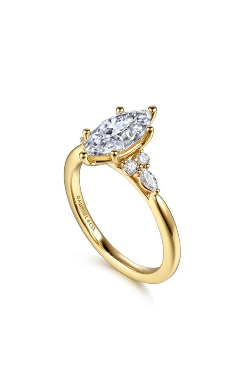 14K Yellow Gold Engagement Ring ER16855M5Y44JJ.CSCZ
