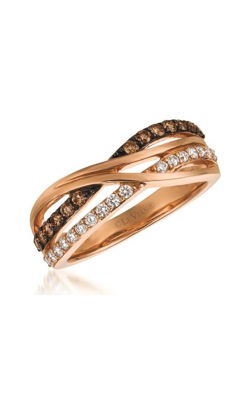 LE VIAN DIAMOND CRISS CROSS RING