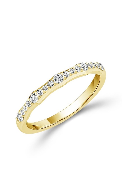 14K Yellow Gold Wedding Band MSB-0099A45AY4