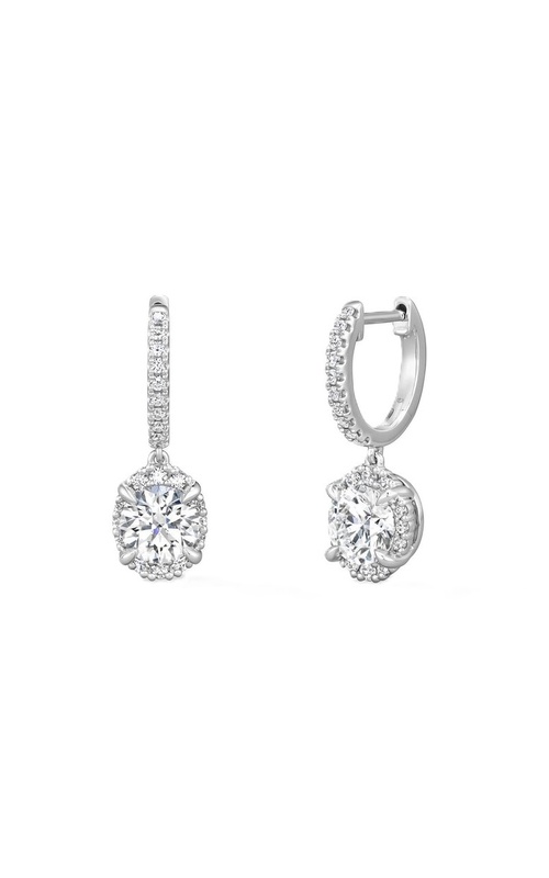 HEARTS ON FIRE DIAMOND DROP EARRINGS