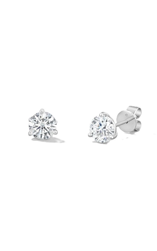 3/8CTW HEARTS ON FIRE DIAMOND STUD EARRINGS