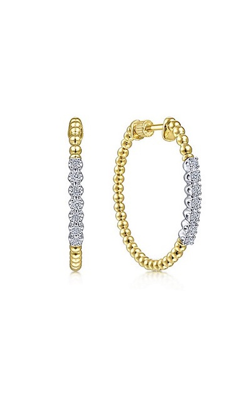 DIAMOND HOOP EARARINGS