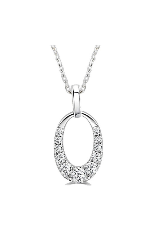 FREDERIC SAGE DIAMOND OVAL DROP DOOR KNOCKER PENDANT