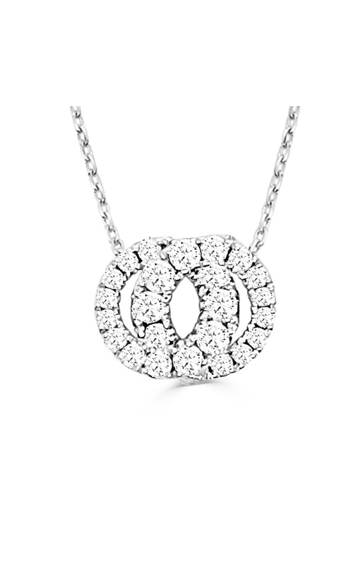 FREDERIC SAGE DIAMOND MINI LOVE HALO SLIDE PENDANT